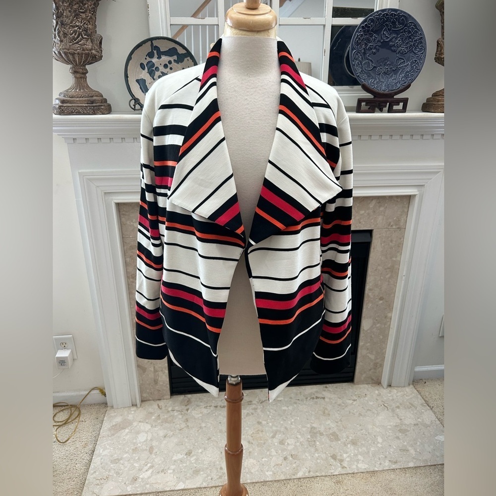 NWT Calvin Klein Multi Striped Jacket
